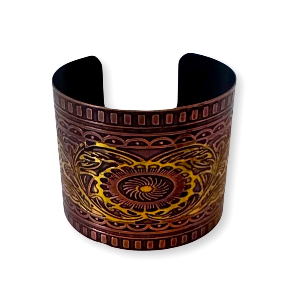 Soft Surroundings Bronze Lightweight Artisan Cuff Nwt 16$